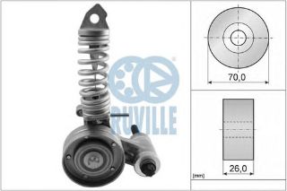 V KAYIS GERGI RULMANI KUTUKLU ( OPEL: AGILA - TIGRA - CORSA B / C / D 1.2 16V  ASTRA H 1.4 ) resmi