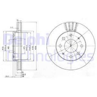 FREN DİSKİ ÇİFTLİ PAKET MİTSUBİSHİ SPACEWAGON 01/1992 12/2000 resmi