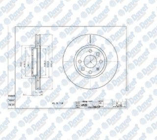 ÖN FREN AYNASI CORSA C Z14 Y17DT 00-03 1.3CDTİ03 COMBO 01-03 1.3CDTİ 04 TIGRA 04 260X23.9X6DL 95526646 resmi