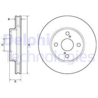 FREN DİSKİ ÇİFTLİ PAKET TOYOTA COROLLA-PRIUS 05/2000 02/2007 4351247020 resmi