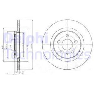 FREN DİSKİ ÇİFTLİ PAKET CITROEN-FIAT-LANCİA-PEUGEOT-C8-ULYSSE-PHEDRA-807 07/2002 9464222687-E169153 resmi