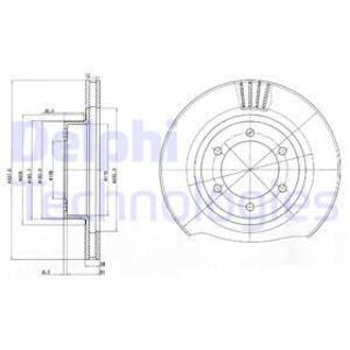 FREN DİSKİ ÇİFTLİ PAKET TOYOTA LANDCRUISER 01/2003 resmi