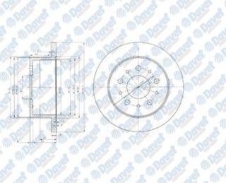 FREN DİSKİ ÇİFTLİ PAKET CITROEN-FIAT-PEUGEOT-JUMPER-RELAY-DUCATO-BOXER 01/2000 4246.Y7-4246.Y9-4249.L0-46833806-E169247 resmi