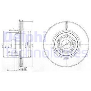 FREN DİSKİ ÇİFTLİ PAKET TOYOTA AVENSİS 01/2003 06/2009 resmi