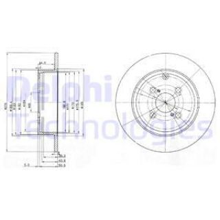 FREN DİSKİ ÇİFTLİ PAKET TOYOTA COROLLA 11/2001 02/2007 resmi