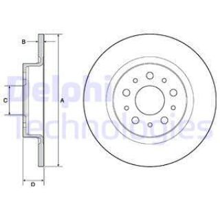 FREN DİSKİ ÇİFTLİ PAKET - BOYALI FIAT 500L 09/2012 resmi