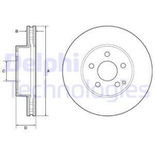 FREN DİSKİ ÇİFTLİ PAKET - BOYALI MERCEDES C200-C220-C230-C250-E200-E200CGI-E220-SLC180 04/2007 2044212512-2124211312 resmi