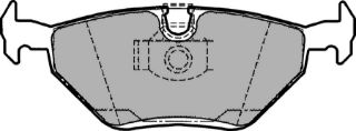 FREN BALATASI BMW E39 ARKA 5 SERI 1996-2003 resmi