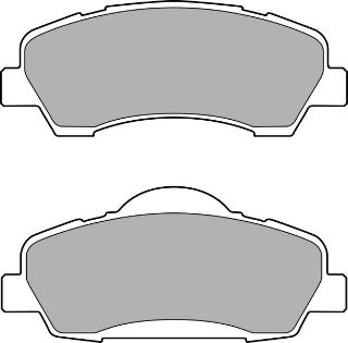 ÖN  FREN BALATASI P301 C ELYSEE EB2 (1,2VTI 12V) / EC5 (1,6VTI 16V) P308 II 2013> (MANDO TIPI) resmi