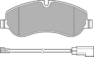 ÖN FREN DİSK BALATA FISLI ( FORD : TRANSİT CUSTOM V362 12- V363 14- ) resmi