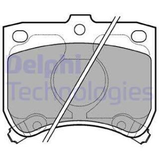 FREN BALATASI ÖN KİA PRİDE / MAZDA 121 01/88 10/00 resmi