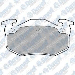 FREN BALATASI ARKA CITROEN SAXO. XSARA. ZX / PEUGEOT 106. 205. 206. 306. 309 / RENAULT 5. 9. 11. 19. resmi