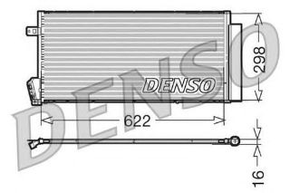 KLİMA RADYATÖR DCN09018 DOBLO (09-) 1.3 JTD 1.6 JTD 2.0 JTD (KUTUSUZ) resmi