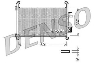 KLIMA RADYATORU-(HONDA: CIVIC 07>11 "HB-SEDAN"  ) resmi