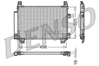 KLIMA RADYATORU-(TOYOTA: YARIS 06>11 "1.33 VVTI"  ) resmi