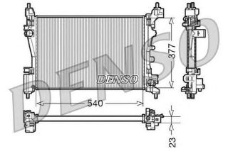 RADYATOR SU ( FIAT: GRANDE PUNTO - PUNTO EVO 1.4 1.2 1.4 16V) resmi