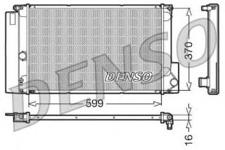 SU RADYATORU-(MAN.)-(TOYOTA: COROLLA 07>11 "1.4-1.6 BENZINLI"/AURIS 07>11 "1.4-1.6 BENZINLI" VERSO 07> ) resmi