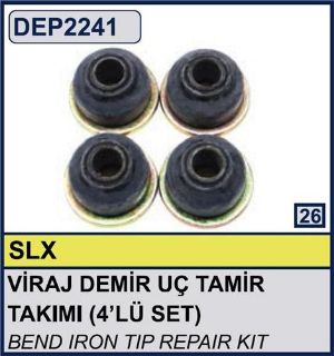 VİRAJ DEMİR UÇ TAMİR TK M131 DKŞ SLX 4 LÜ SET ORJ. resmi