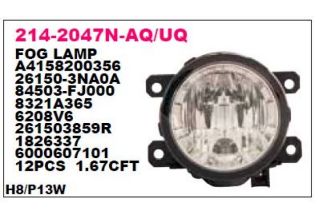 SİS LAMBASI ASX 11-15 OUTLANDER 12- IMPREZA 12- ÖN SAĞ-SOL resmi