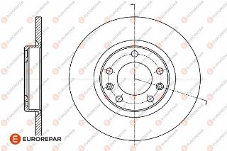 FREN DİSKİ ARKA DV6FC GRANDLAND X COMBO E 3008 16- resmi