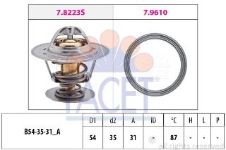 TERMOSTAT 87°A3 A4 A6BORA CADDY 2 GOLF JETTA 2 PASSAT POLO T4 T5 OCTAVIA CORDOBA İBİZA FABİA FELICA resmi