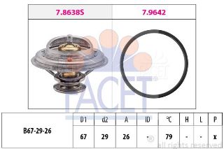 TERMOSTAT 79° CONTALI IVECO EUROCARGO I-III 120-180 91>15 resmi