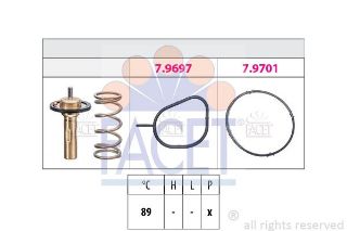 TERMOSTAT GOVDESI CONTA 98- FOCUS-FIESTA BM BSG 1767981 - 15 resmi