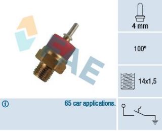 HARARET MÜŞÜRÜ (RADYATOR FANI) 190 W201 82>93 C123 80>85 S123 80>85 W123 80>85 resmi