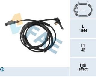 TEKERLEK DEVİR SENSÖRÜ  ÖN SOL ALFA 147 1.6 16V 2.0 16V 1.9 JTD 01> resmi