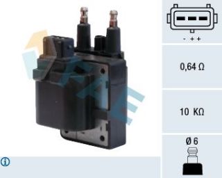 ATESLEME BOBINI LAGUNA 2,0 16V (N7Q) MEGANE SCENIC 1,6 (K7M) VOLVO S40 V40 resmi