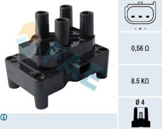 ATESLEME BOBINI FIESTA V / VI 01>11 FUSION 01>12 1,25 / 1,3 / 1,4 / 1,6TI FOCUS II C MAX 1,4 / 1,6TI 05>11 C MAX II 1,6TI 11 /> MONDEO IV 1,6TI 07 /> VOLVO C30 06>12 S40 II V50 05> 1,6 16V resmi