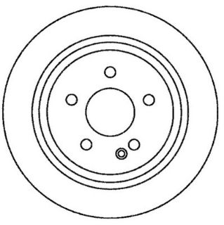 FREN DİSKİ ARKA BM 639 VİTO 03-.13 resmi