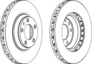 SOL ON FREN DISKI-350×34 5×120 (VW TOUAREG 03-10  AUDI Q7 07-15  PORSCHE CAYENNE 03-) resmi