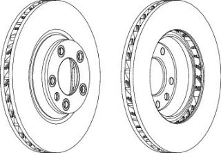 SAG ON FREN DISKI-350×34 5×120 (VW TOUAREG 03-10  AUDI Q7 07-15  PORSCHE CAYENNE 03-) resmi