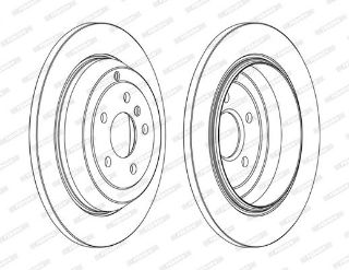 FREN DİSKI ARKA W164 05>11 W251 06>12 resmi