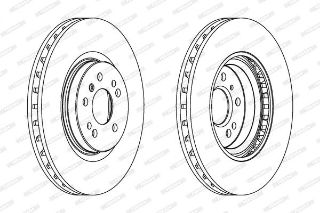 FREN DİSKI ÖN W166 15>19 C292 15>19 W251 06>12 resmi