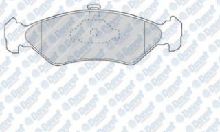 ÖN  FREN BALATASI FİESTA 89> 02 FORD KA 96>08 MAZDA 121 III 96>03 resmi