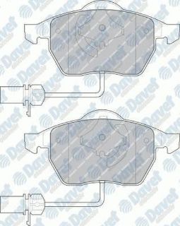 ÖN BALATA FİŞLİ BÜYÜK TİP PASSAT-A4-A6 97-04 GDB1307 resmi