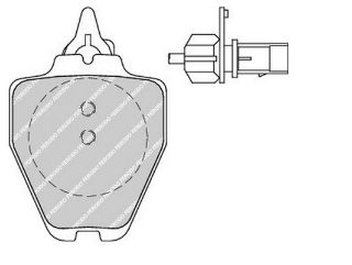 ÖN  FREN BALATASI FISLI AUDI A4 S4 QUATTRO 97-01 A4 A6 2.7T QUATTRO 99-05 resmi