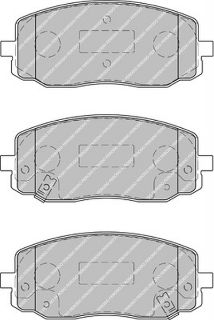 ÖN  FREN BALATASI HYUNDAİ I20 08-15 I10 08-11 PICANTO 04-11 resmi