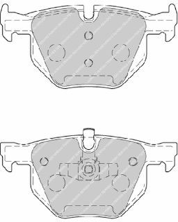 FREN BALATASI ARKA (122MM) E60 E61 5 SERISI 03- resmi