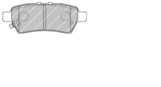 FREN BALATASI ARKA (110MM) PARHFINDER 2.5 DCI 05- resmi