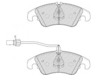 ÖN  FREN BALATASI AUDI A5 A6 A7 Q5 2.0TFSI TDI 08- resmi