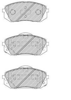 ÖN  FREN BALATASI TUCSON 15> CARENS 06 12 SPORTAGE 04 10 I40 11 15 IX35 10 13 resmi