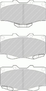 ÖN  FREN BALATASI HİLUX 88-00 LN 106 4X4 2009 LANDCRUISER 96- resmi