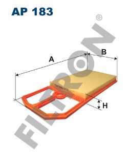 HAVA FİLTRESİ POLO  GOLF4  BORA  CORDOBA  LEON  TOLEDO 97-05 1.6 16V AHW-AFH-AFK (ÇANTA TİP) resmi