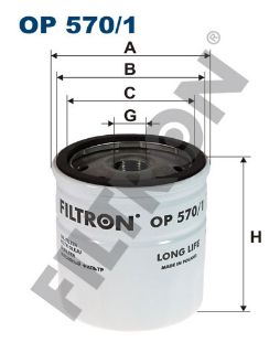 YAĞ FİLTRESİ ASTRA H / VECTRA C 01=> 1.6 16V resmi