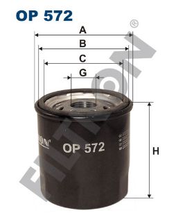 YAĞ FİLTRESİ COROLLA  88-00  CORONA  YARİS  99=1.0-1.3-1.5  AURİS resmi