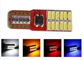 T10 12V 24 LED SMD CANBUS TURUNCU resmi