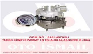 TURBO KOMPLE PASSAT 1.9 TDI-AUDI A4-A6-SUPER B 3U4 X resmi